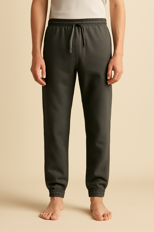 Aegean Mid-Rise Linen Jogger Trousers