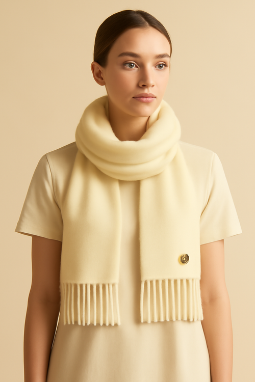 Cyclades Handwoven Wool Scarf