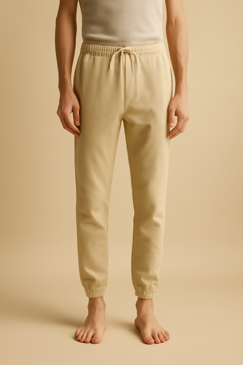 Douro Bağcıklı Keten Jogger Pantolon