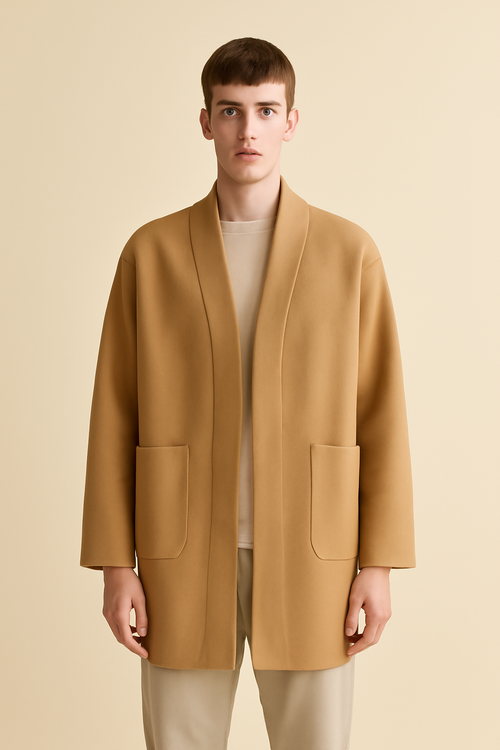 Meridian Oversized Wool Kimono Jacket