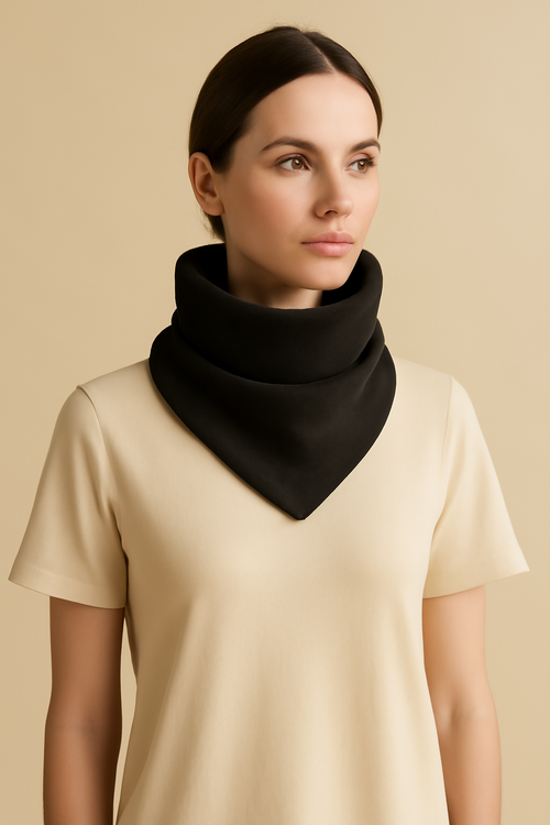 Sintra Fringed Wool Bandana