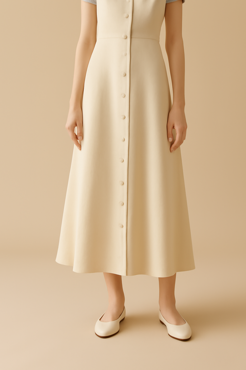 Solstice Tiered Tencel Maxi Skirt