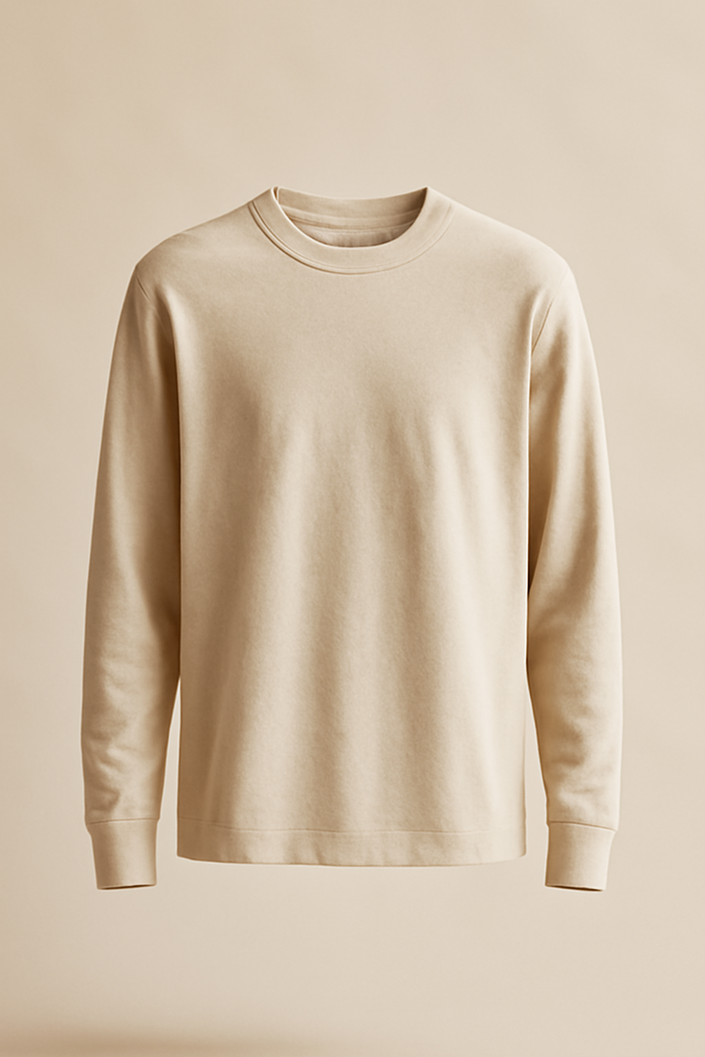 Aegean Boxy Cotton Long-Sleeve Tee