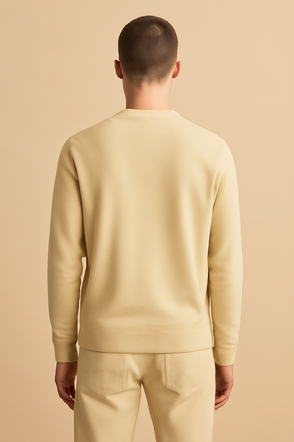 Aegean Boxy Cotton Long-Sleeve Tee