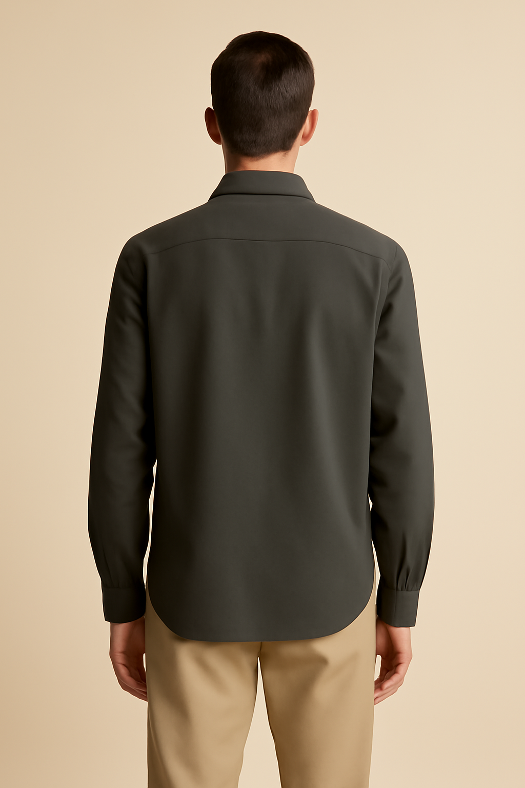 Aegean Button-Down Cotton Oversize Shirt