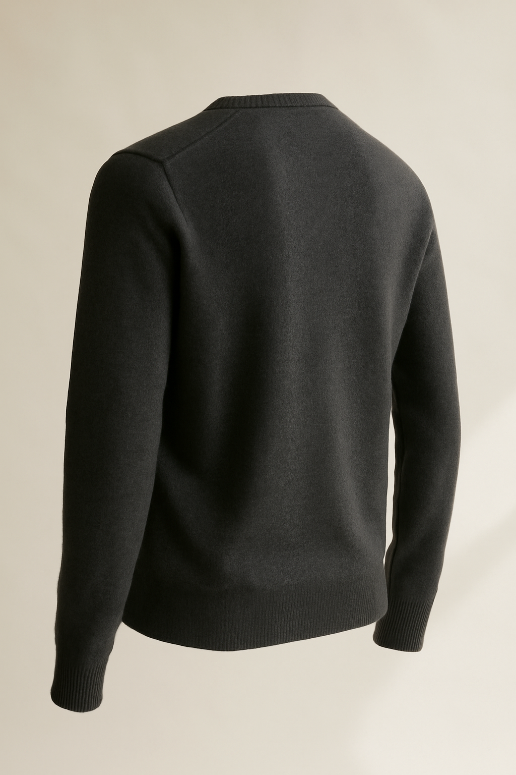 Aegean Cable-Knit Wool V-Neck Sweater