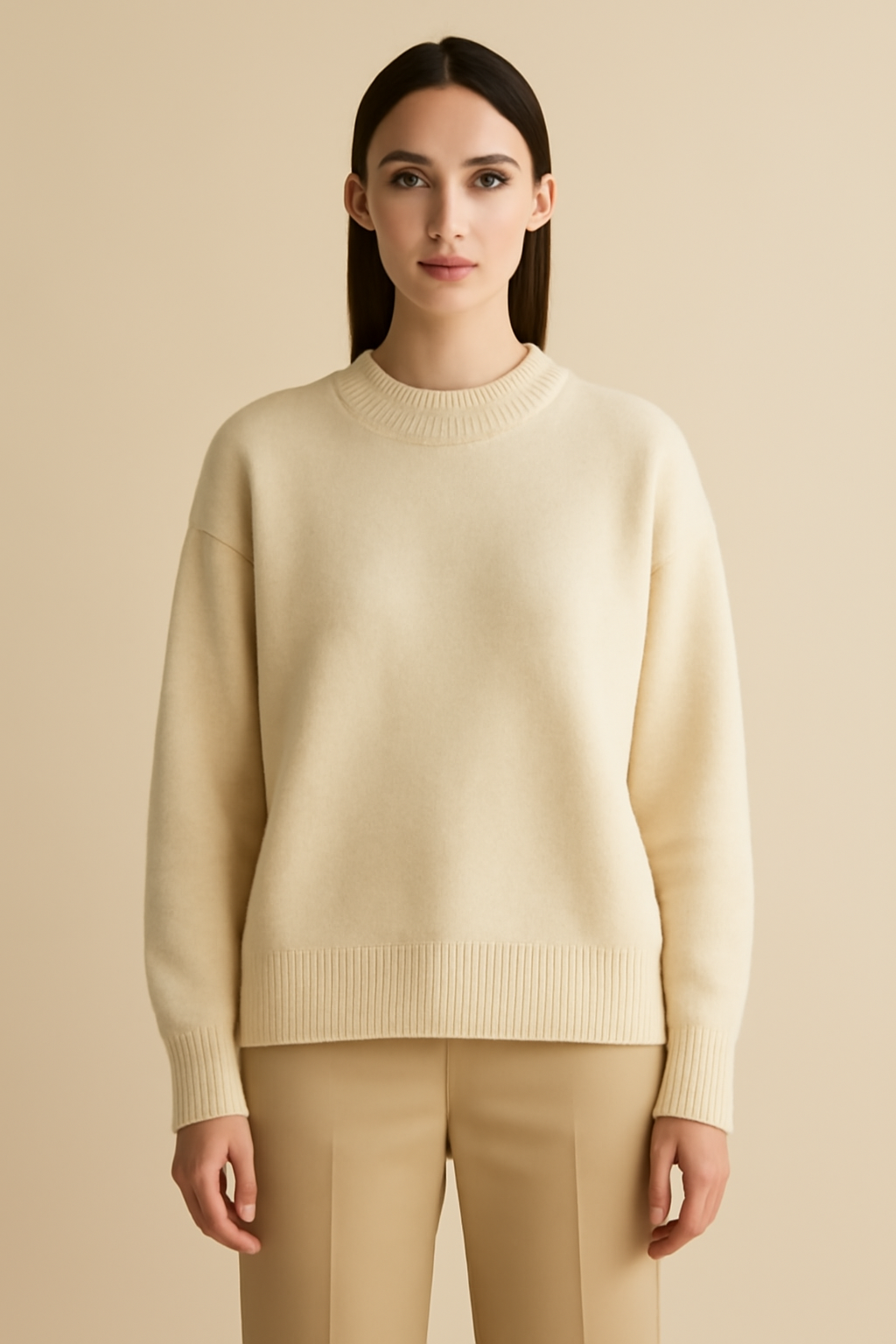 Aegean Fine-Gauge Merino Oversize Sweater