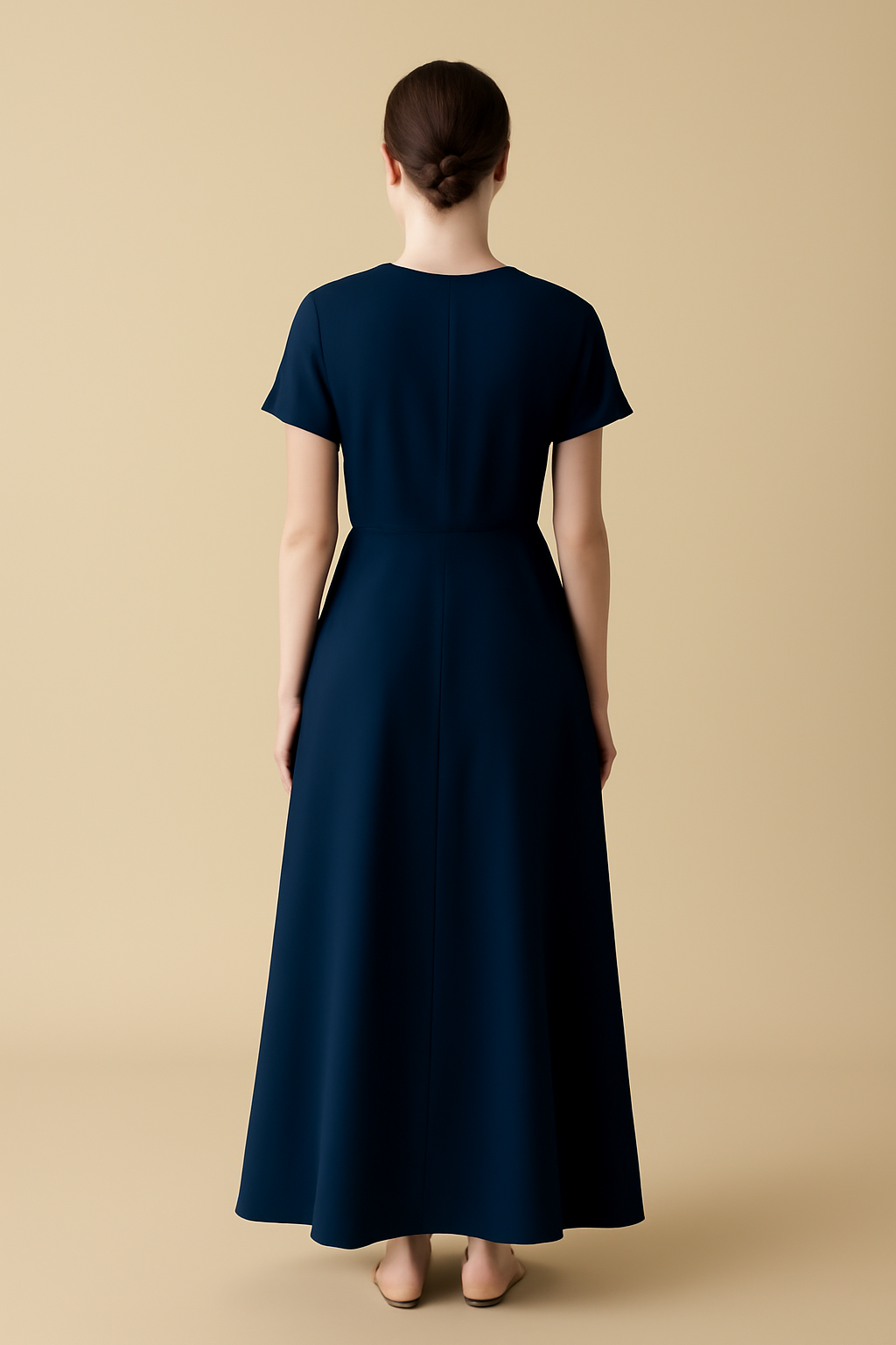 Aegean Halterneck Viscose Maxi Dress