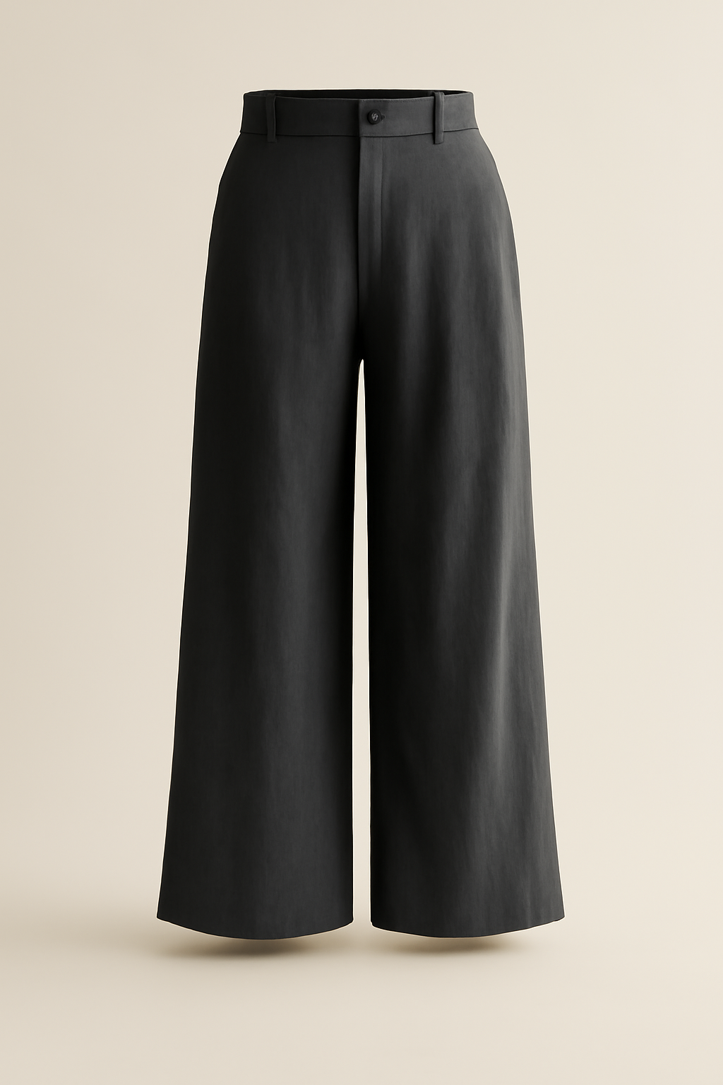 Aegean High-Rise Linen Palazzo Trousers