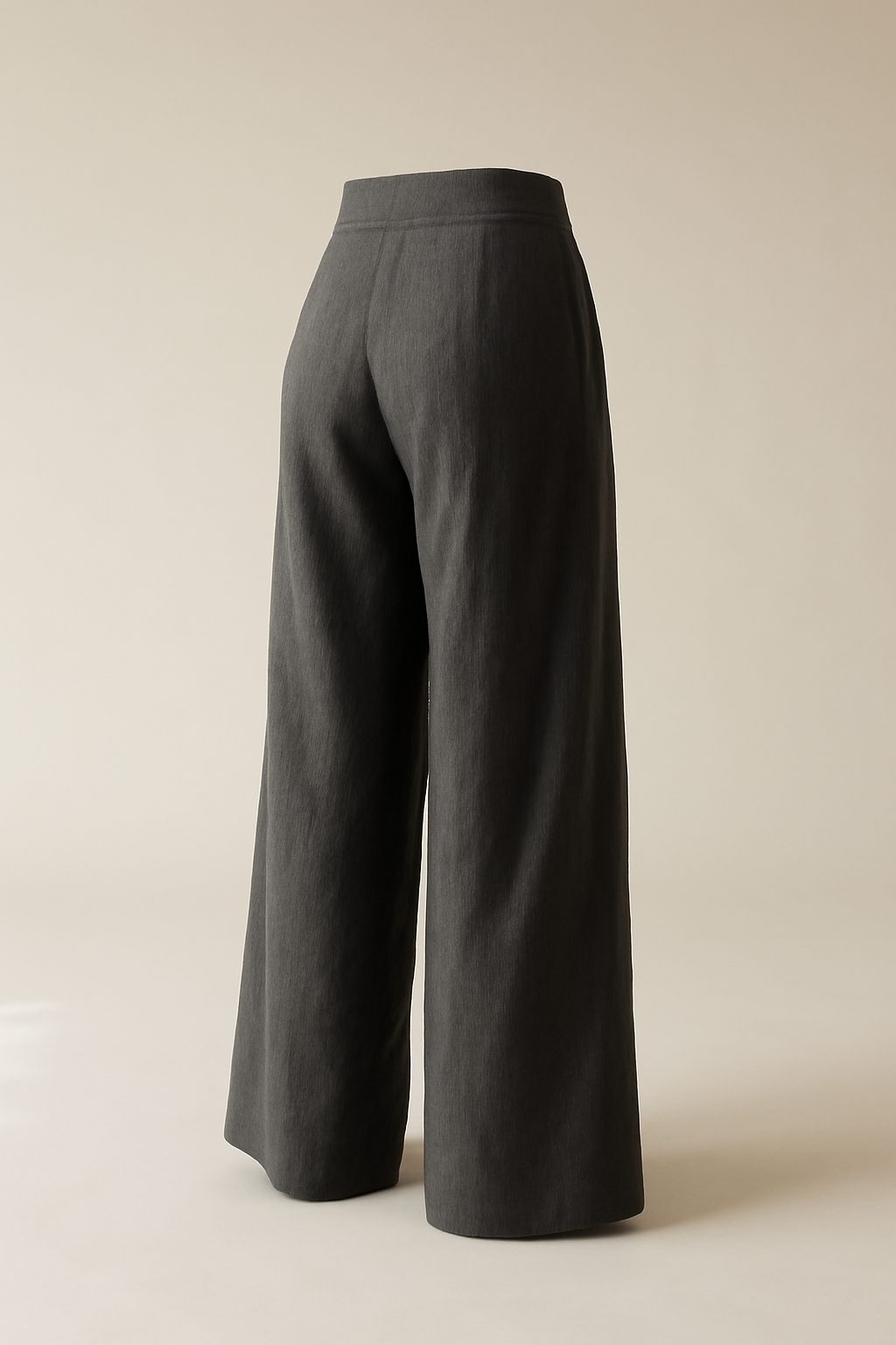 Aegean High-Rise Linen Palazzo Trousers