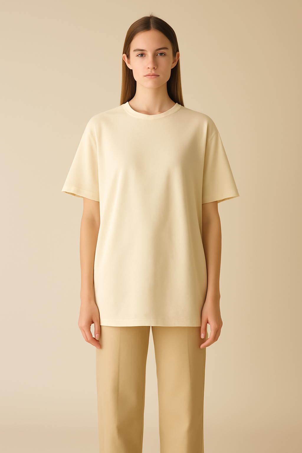 Aegean Longline Cotton Oversize Tee