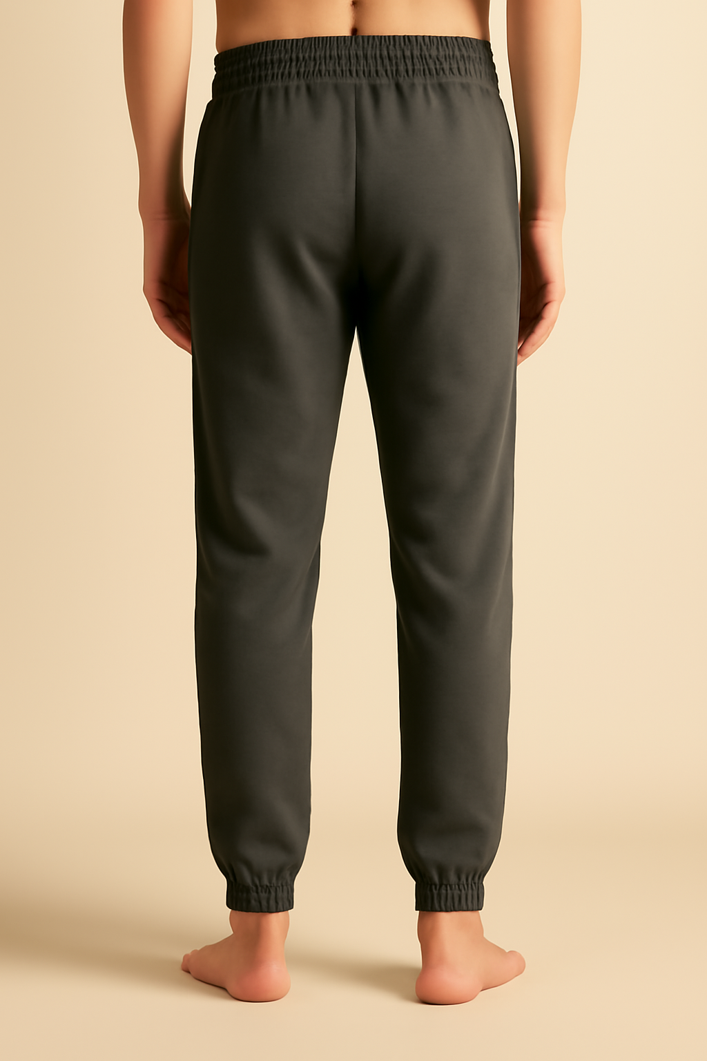 Aegean Mid-Rise Linen Jogger Trousers