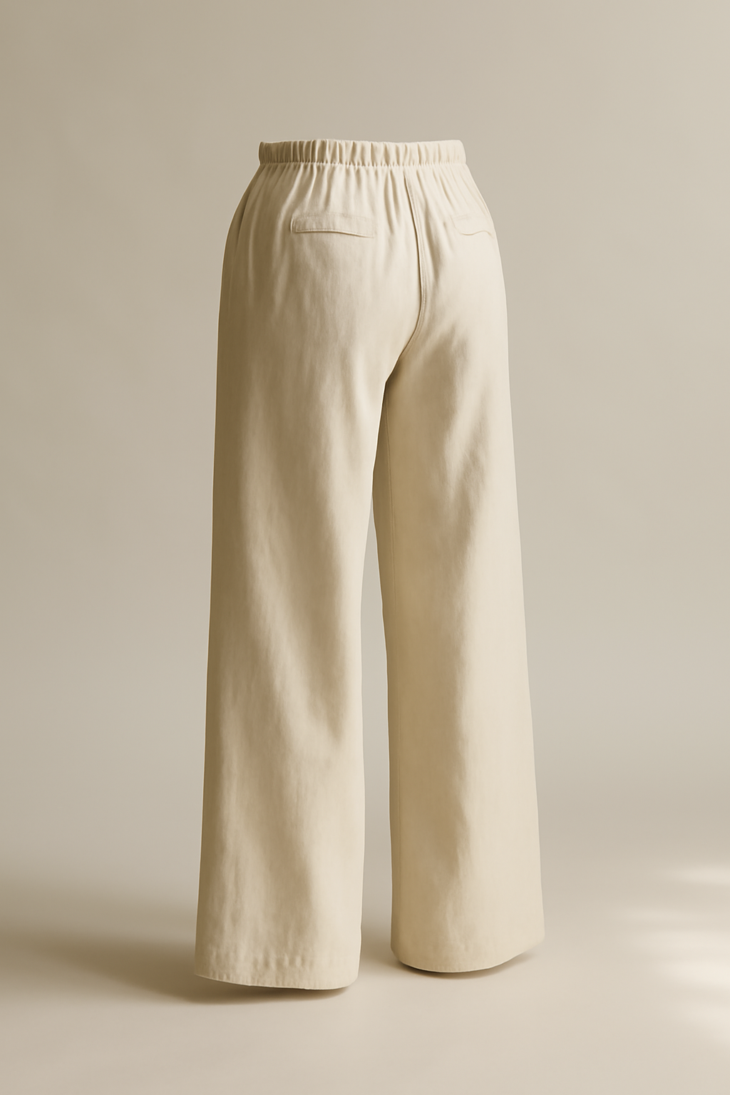 Aegean Mid-Rise Linen Wide-Leg Trousers