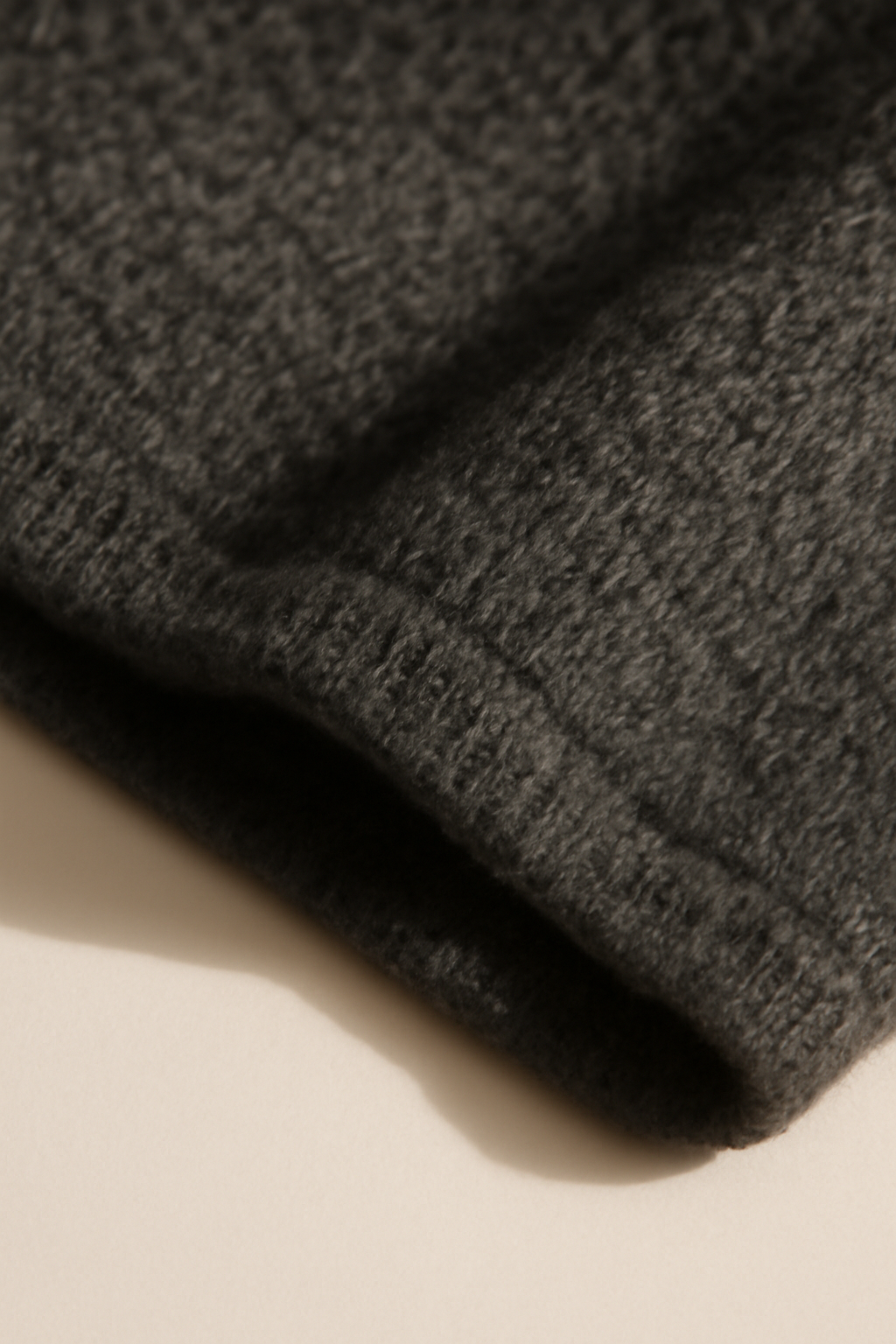 Aegean Ribbed Wool Turtleneck Sweater