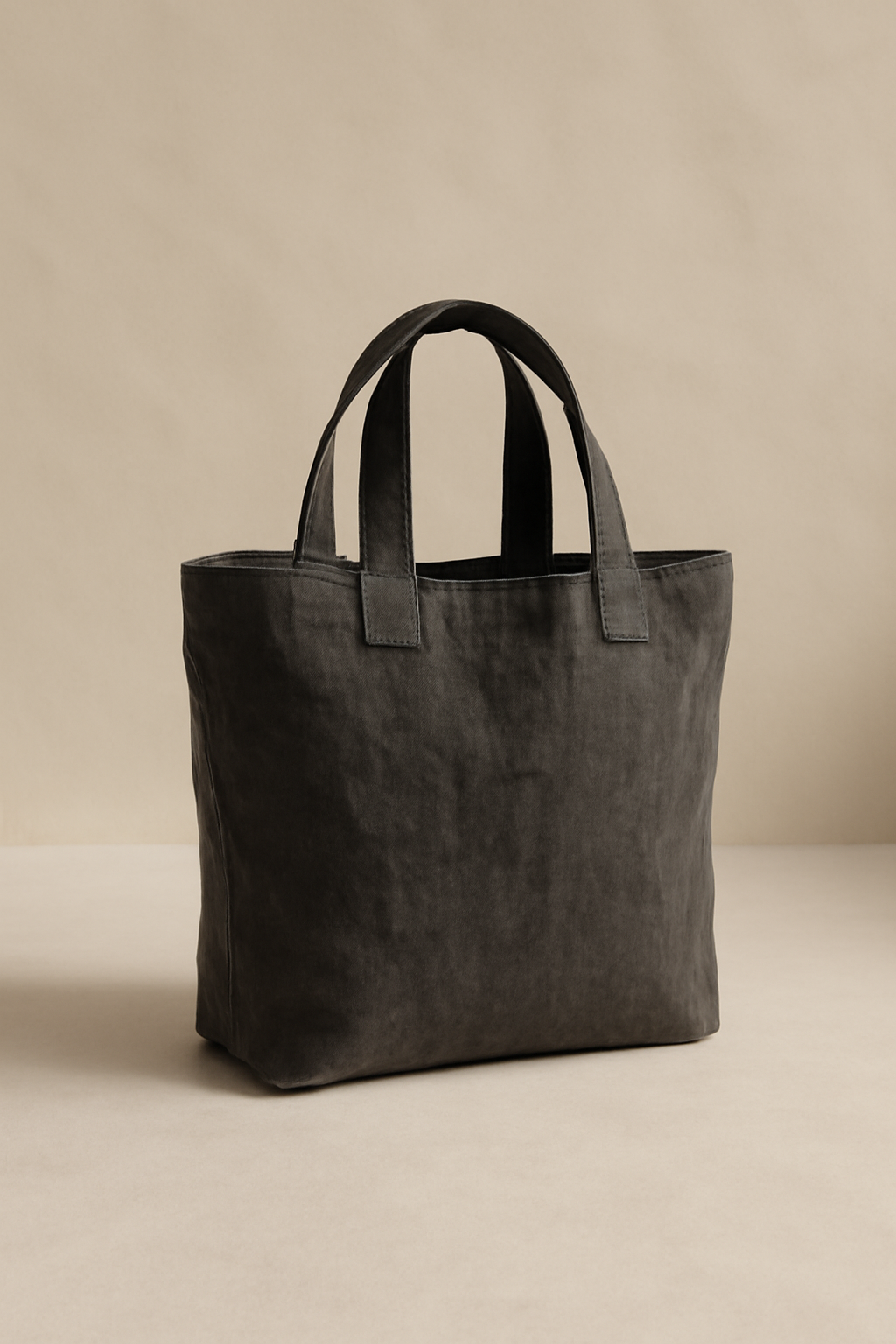 Aegean Structured Linen Tote Bag