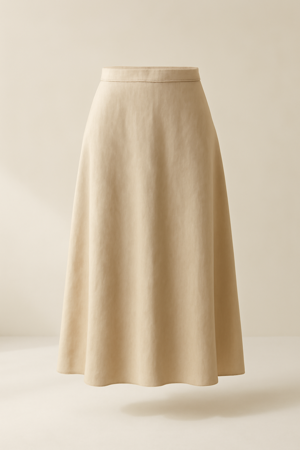 Aegean Wrap Tencel Midi Skirt