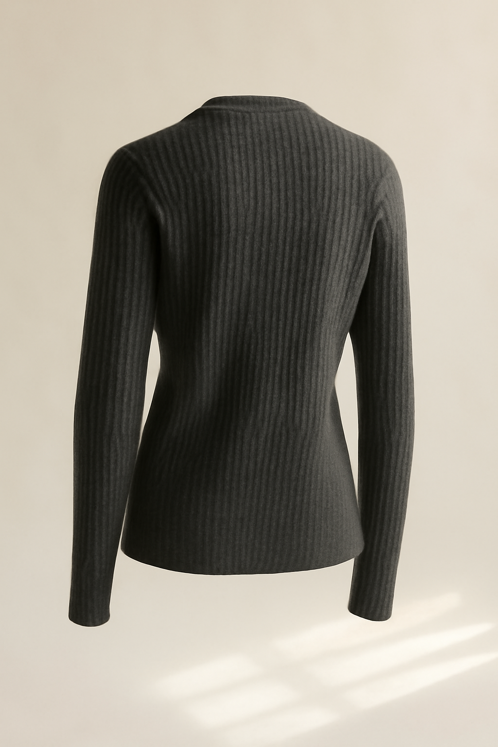Alacati Fine-Gauge Merino Ribbed Sweater