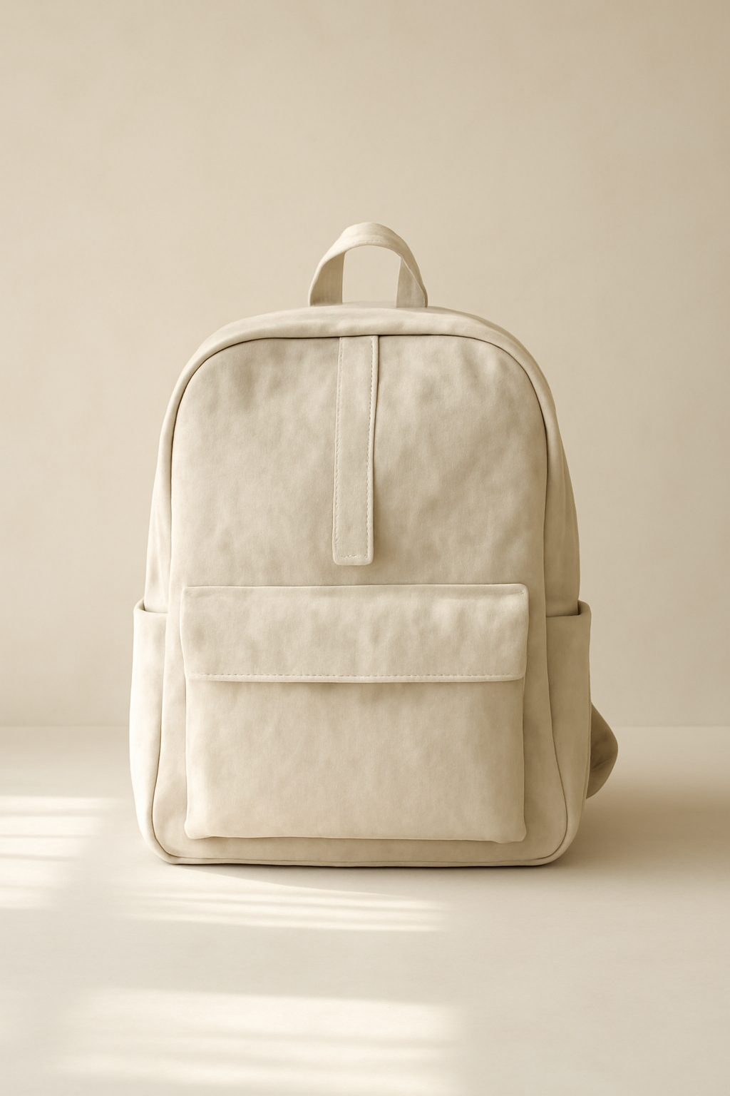 Alacati Structured Linen Backpack