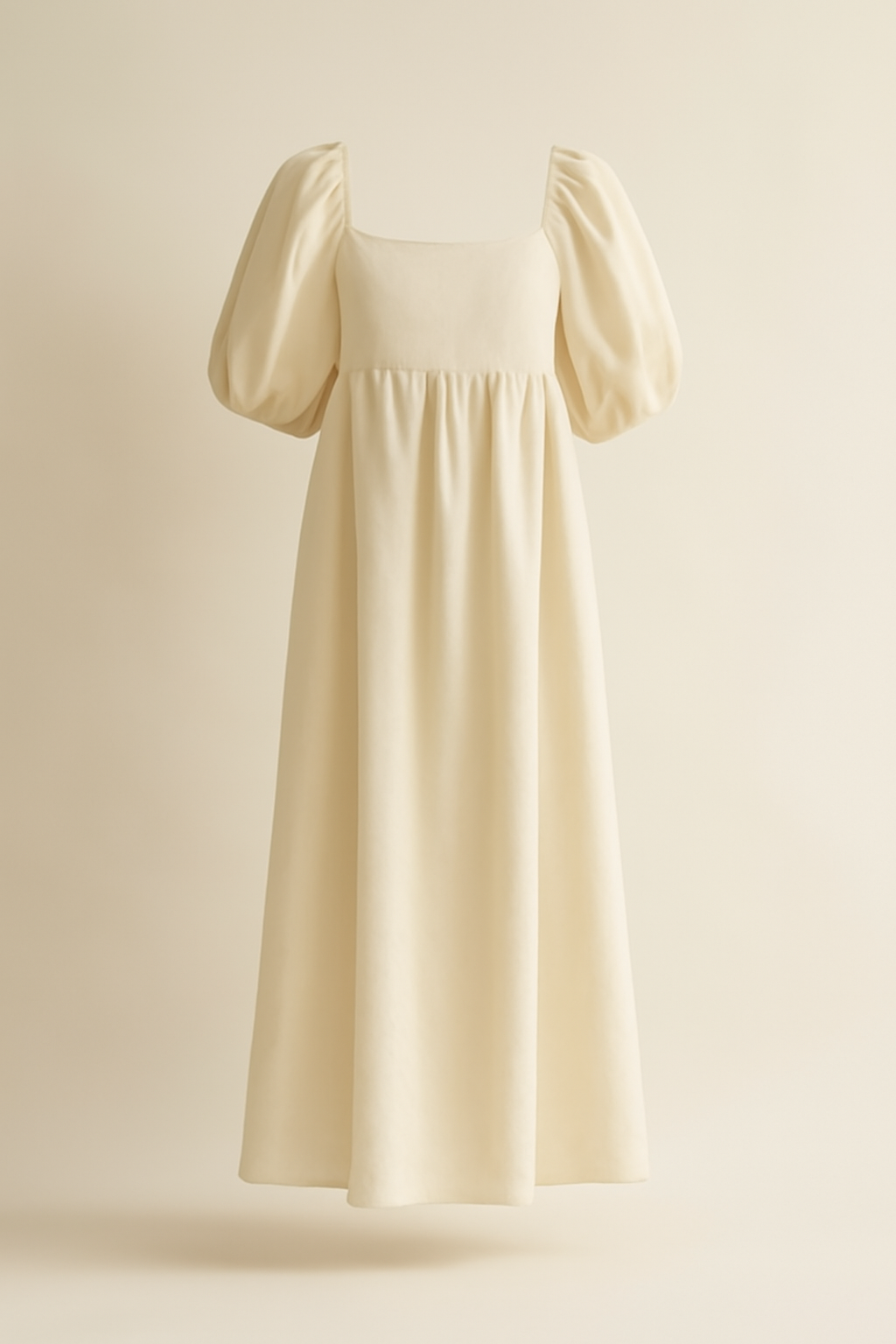 Alacati V-Neck Organic Maxi Dress