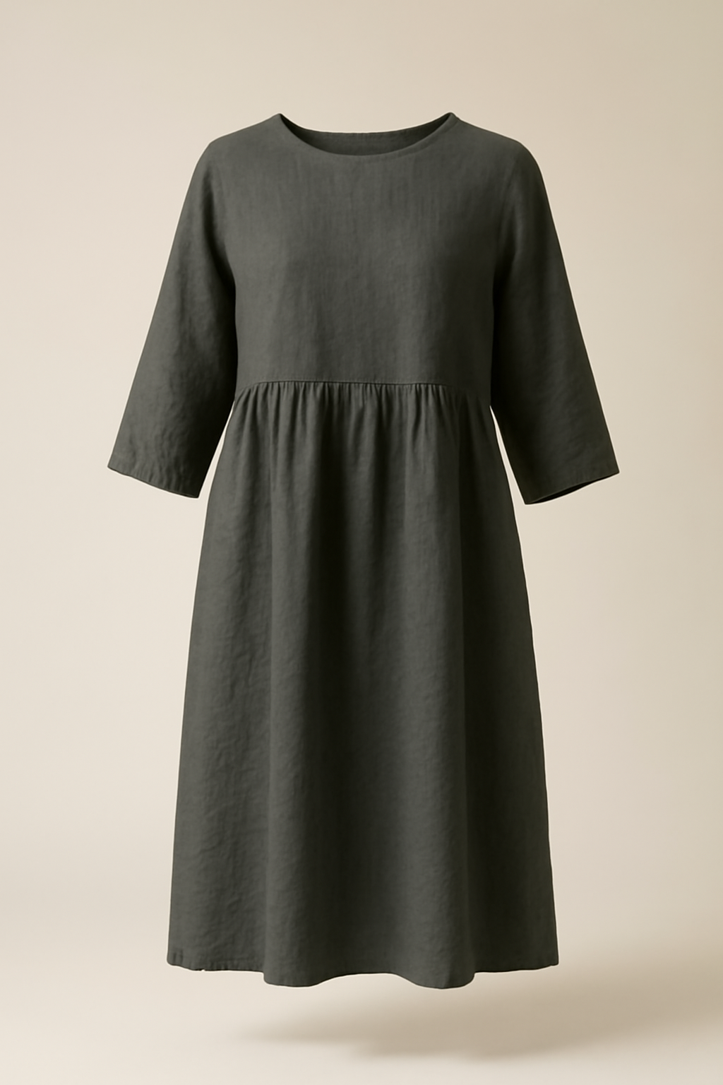 Alacati V-Neck Tencel Relaxed Dress