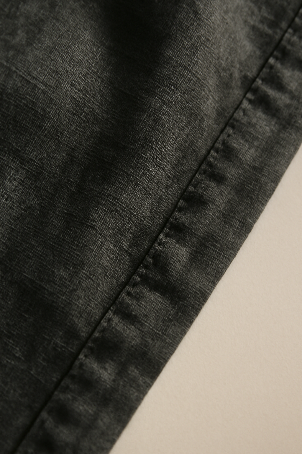 Azure Boat-Neck Linen Midi Dress