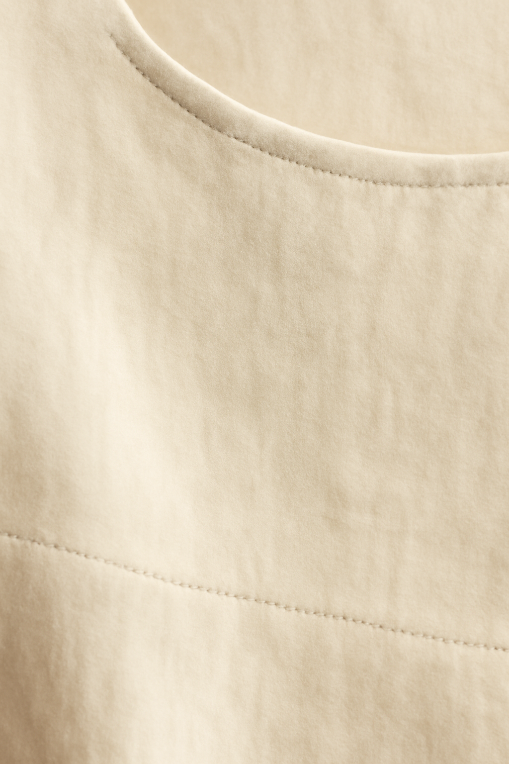 Azure Boat-Neck Linen Midi Dress