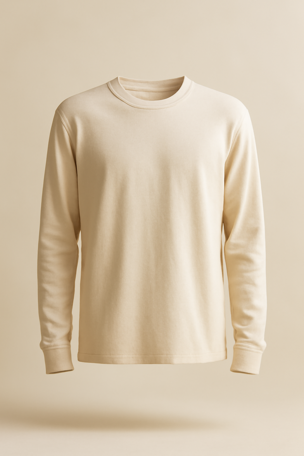 Azure Boxy Organic Long-Sleeve Tee