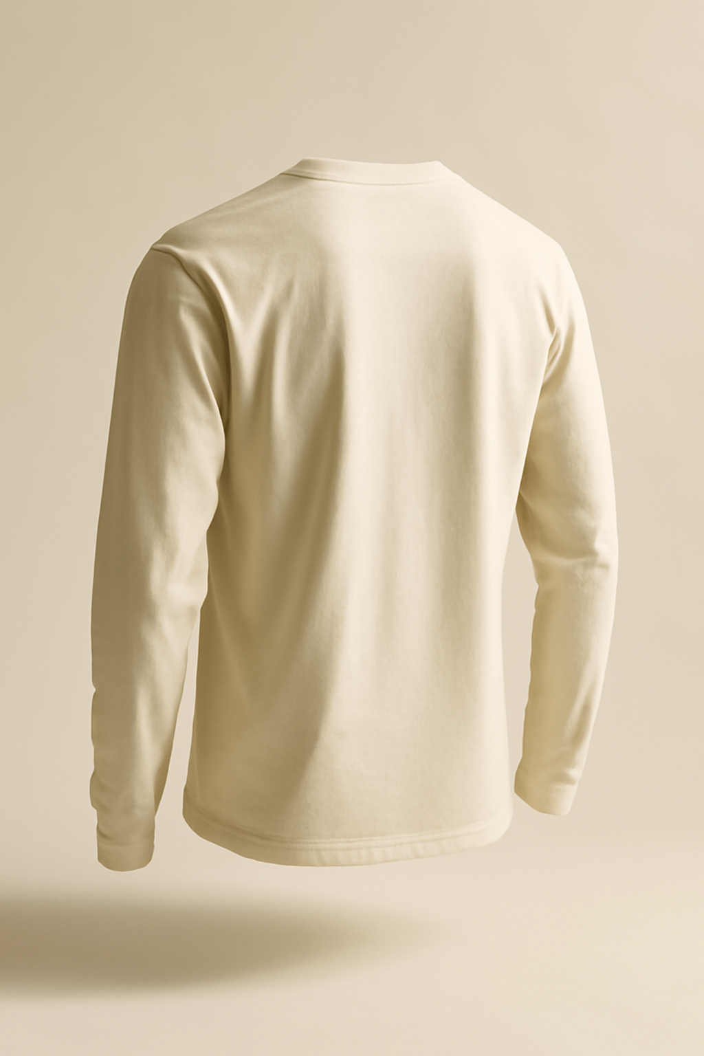 Azure Boxy Organic Long-Sleeve Tee