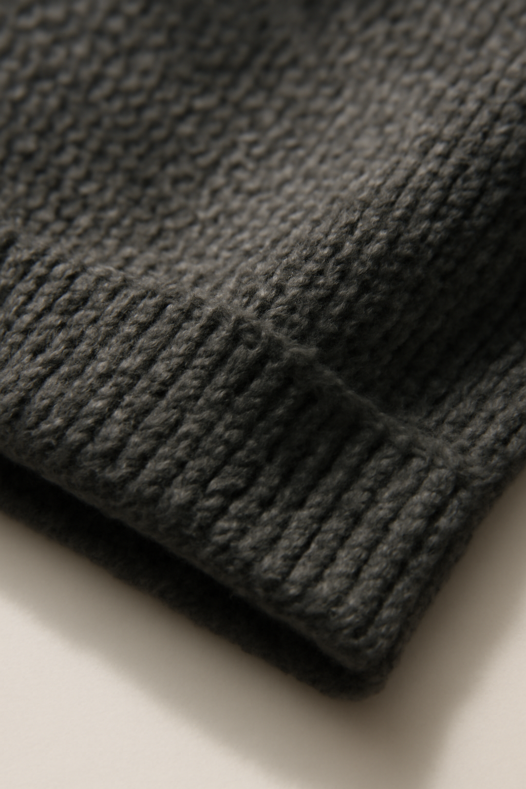 Azure Fine-Gauge Wool Oversize Sweater