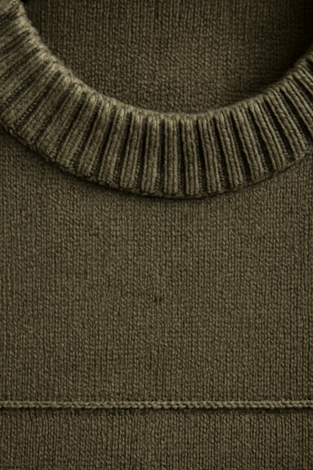 Azure Fine-Gauge Wool Oversize Sweater