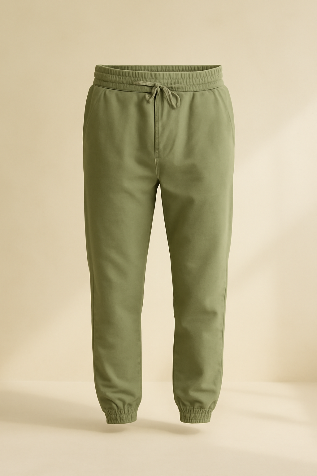 Azure Mid-Rise Organic Jogger Trousers
