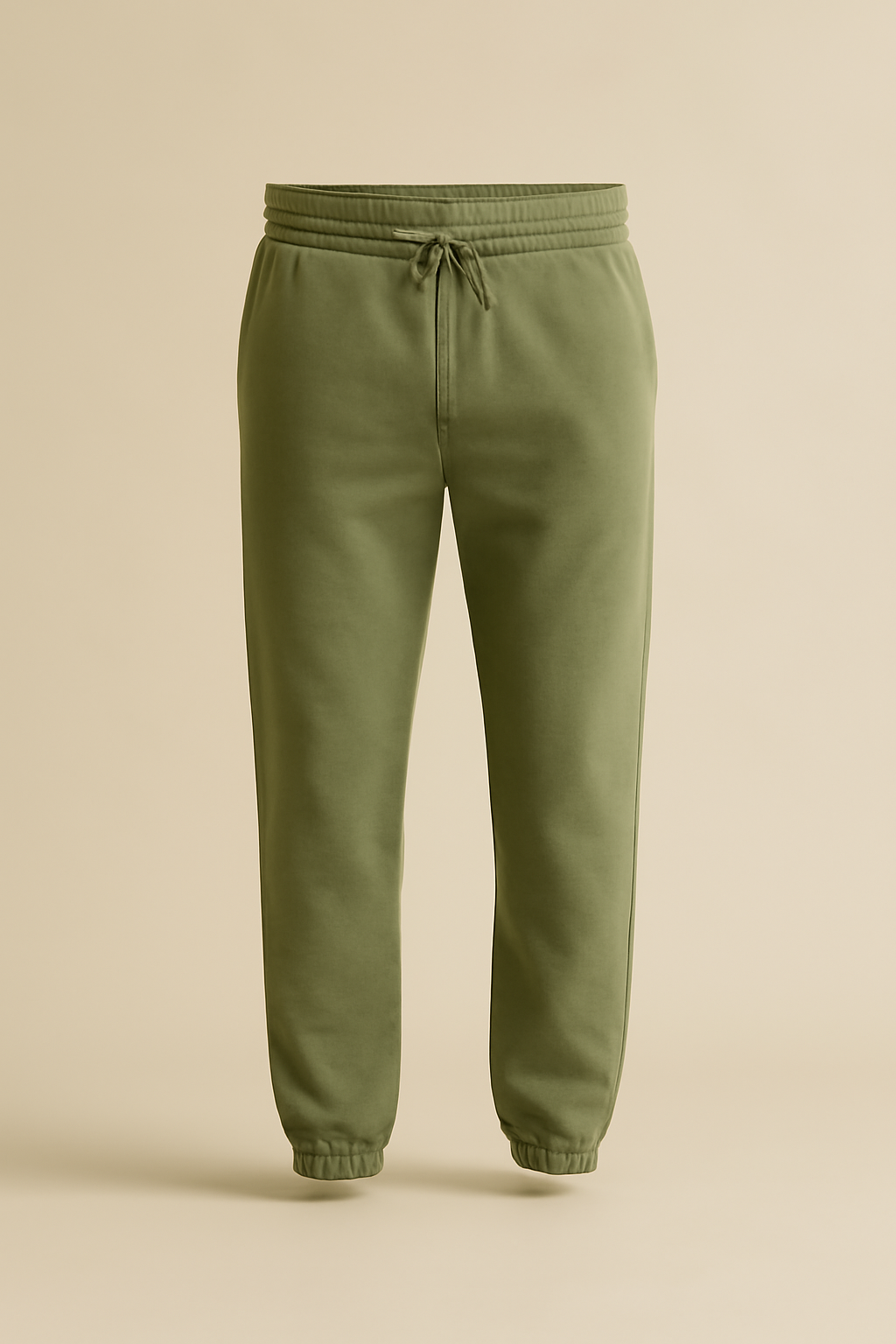 Azure Mid-Rise Organic Jogger Trousers