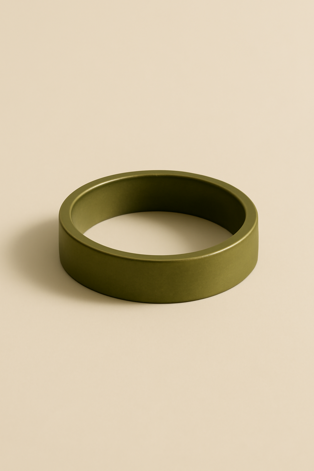 Azure Minimal Brass Ring