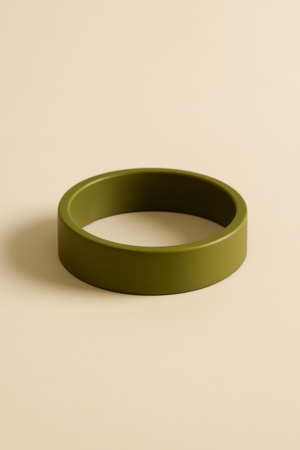 Azure Minimal Brass Ring