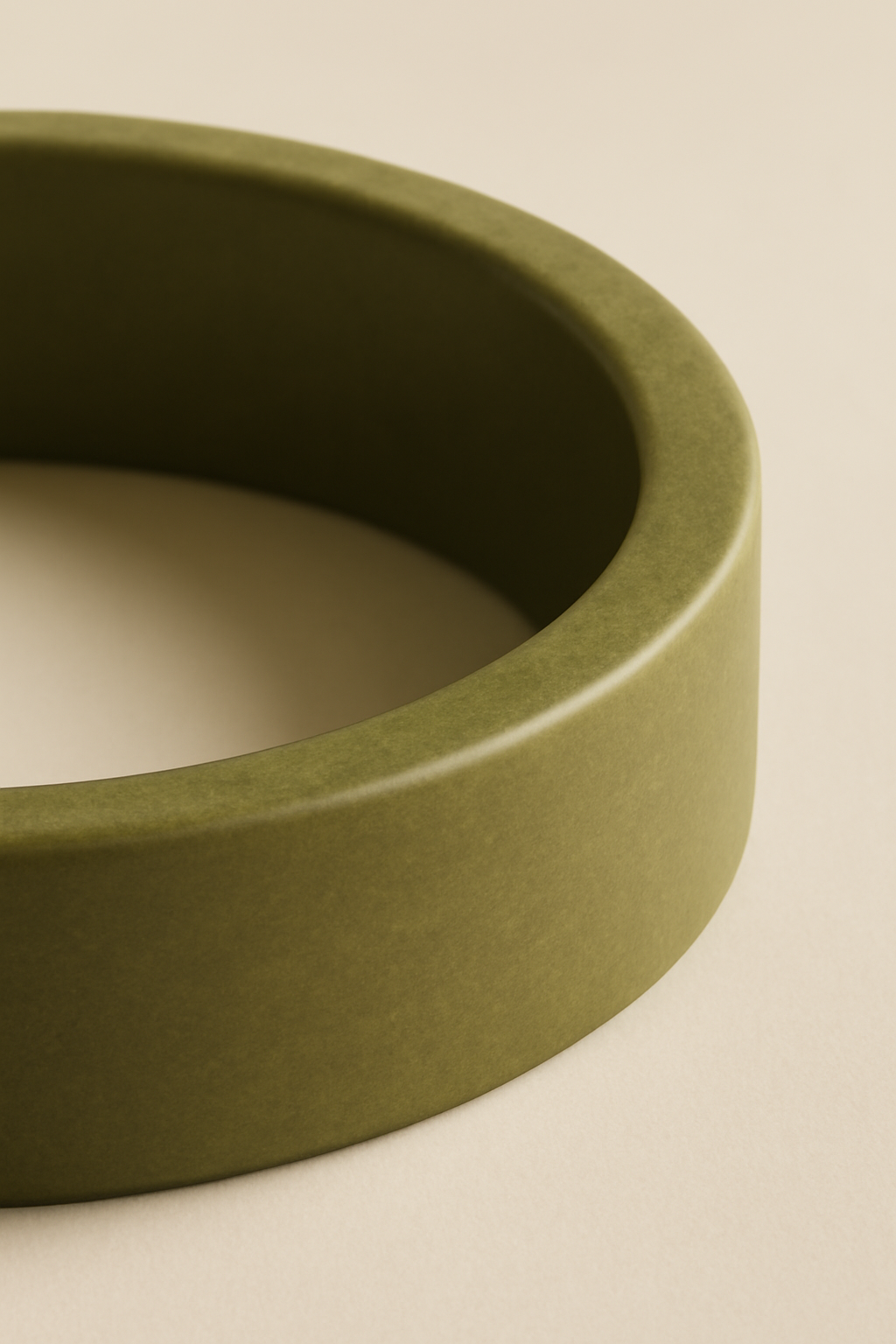 Azure Minimal Brass Ring