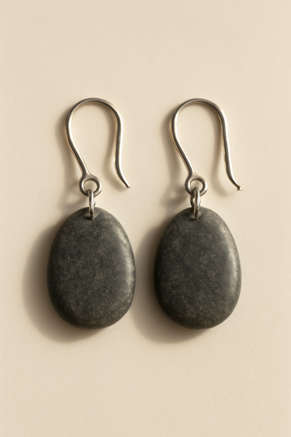 Azure Textured Stone Earrings