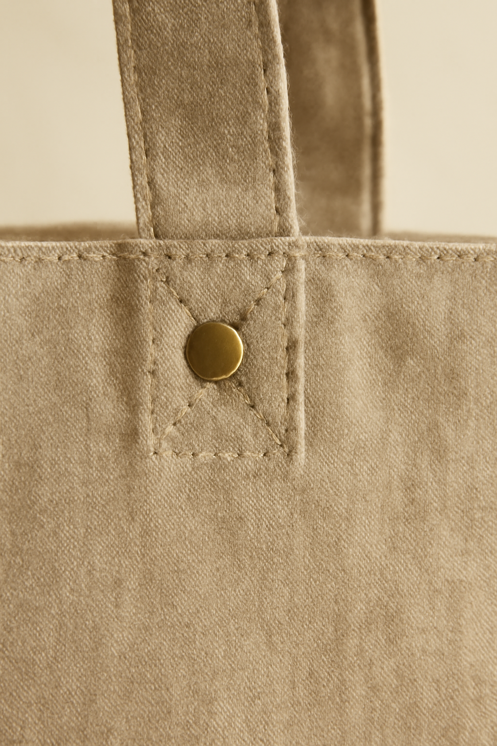 Azure Zip-Top Linen Tote Bag