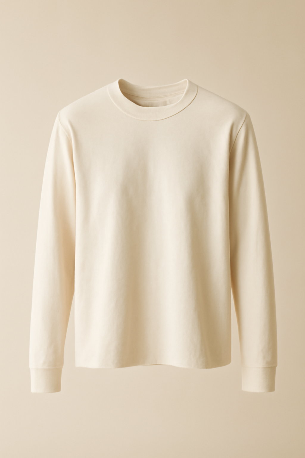 Bodrum Longline Cotton Long-Sleeve Tee