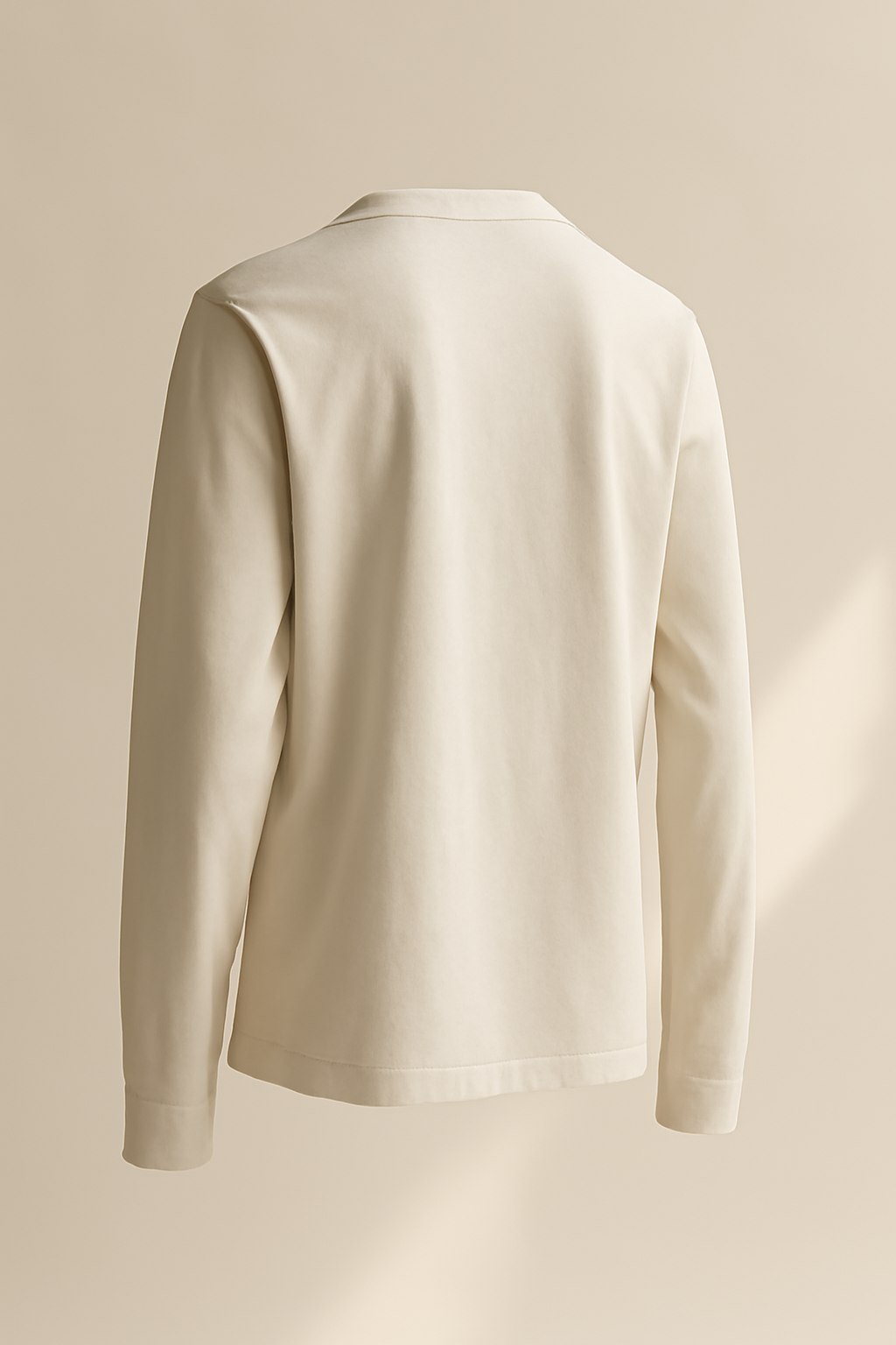 Bodrum Longline Cotton Long-Sleeve Tee
