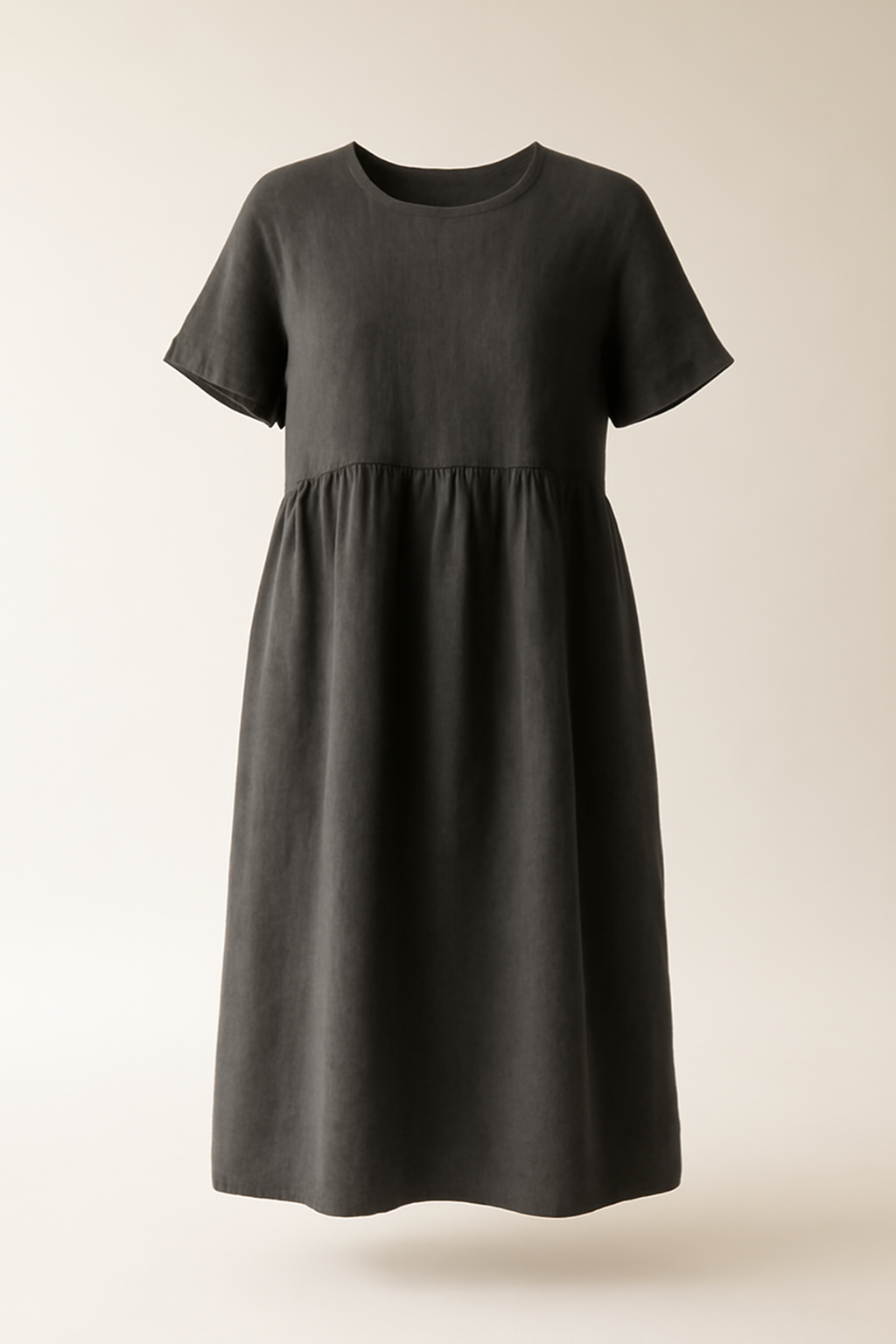 Bodrum V-Neck Tencel Relaxed Dress