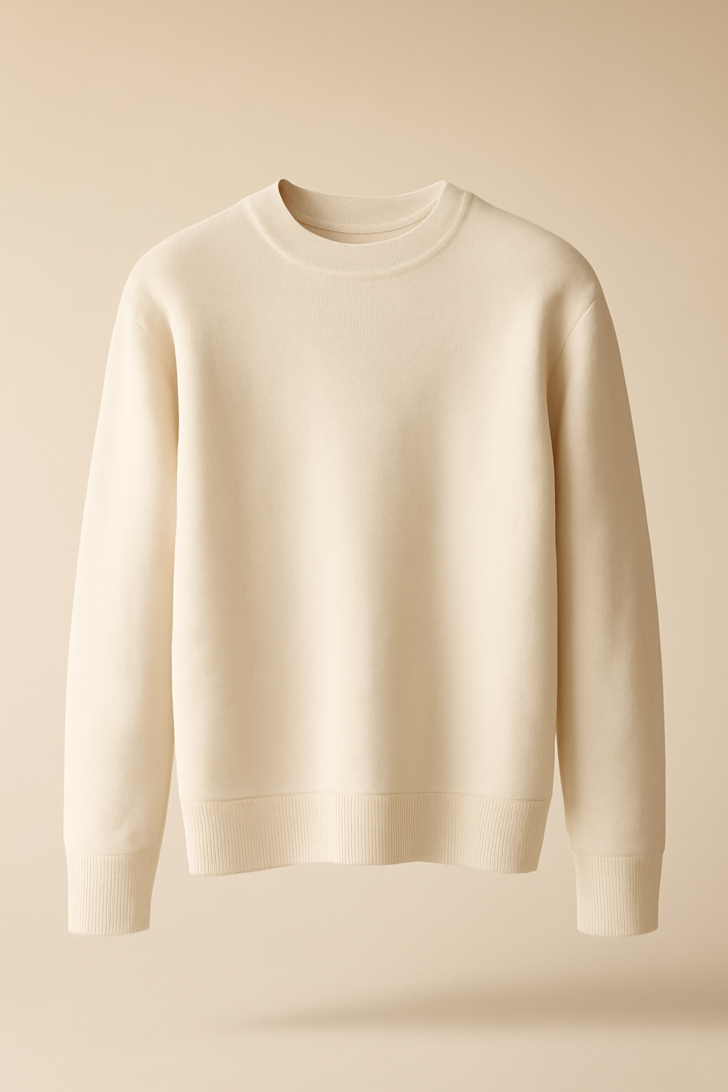 Bosphorus Ribbed Organic Crewneck Sweater