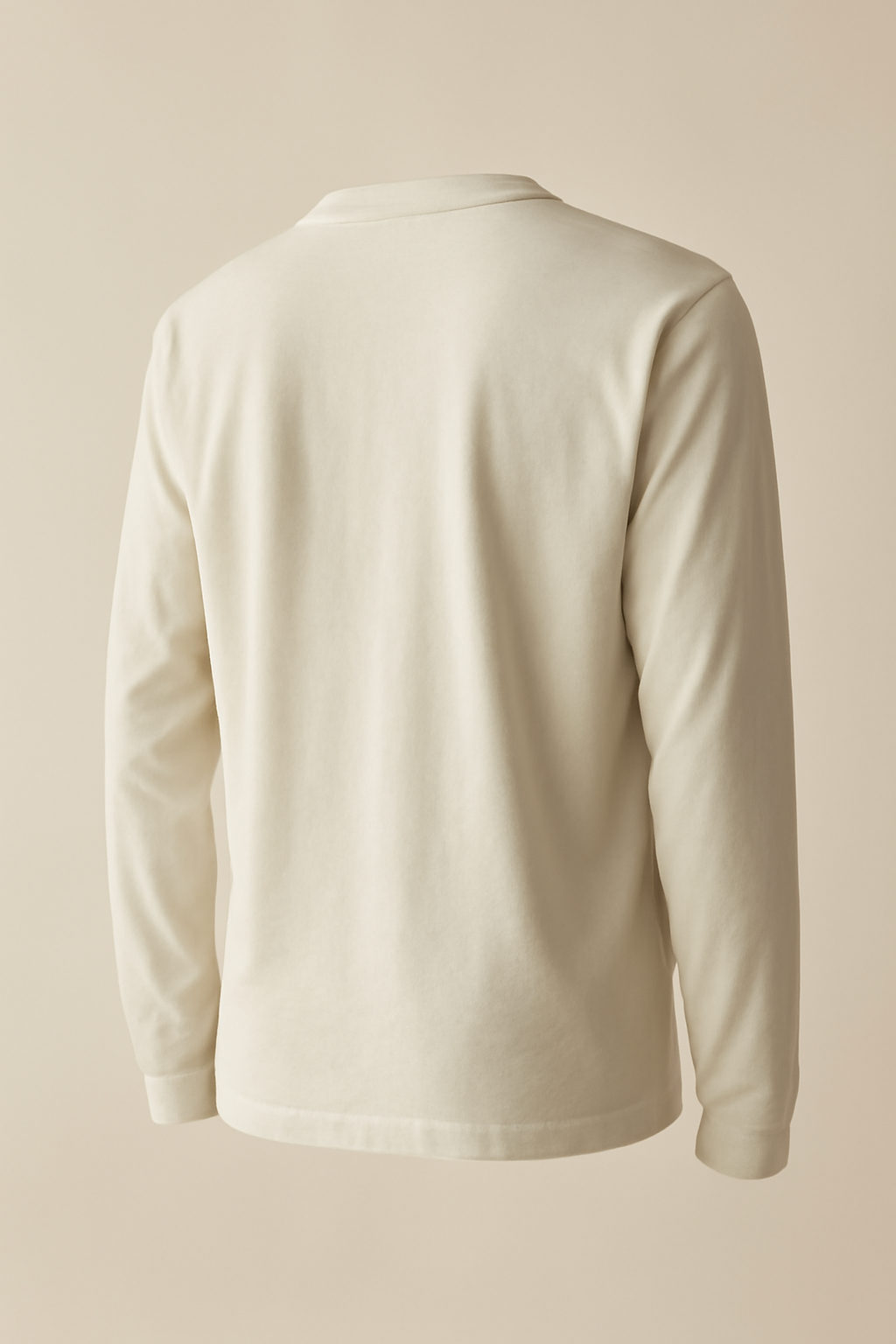 Cascais Band-Collar Cotton Classic Shirt