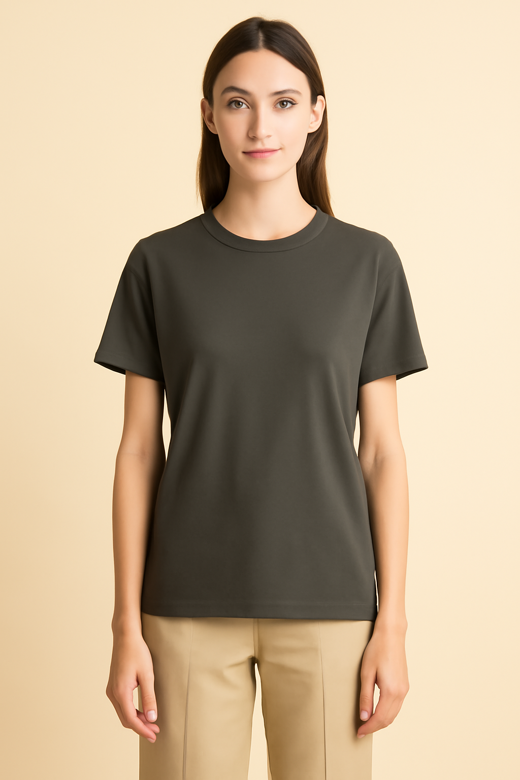 Cascais Boxy Cotton Crewneck Tee