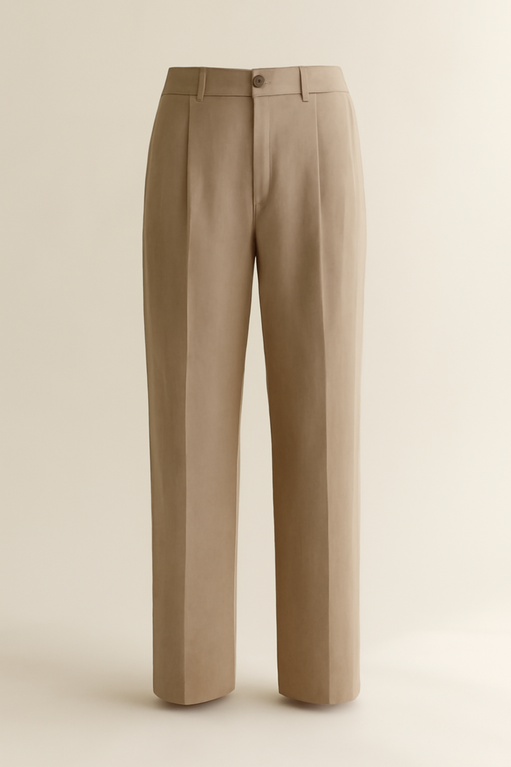 Cascais Cropped Linen Classic Trousers