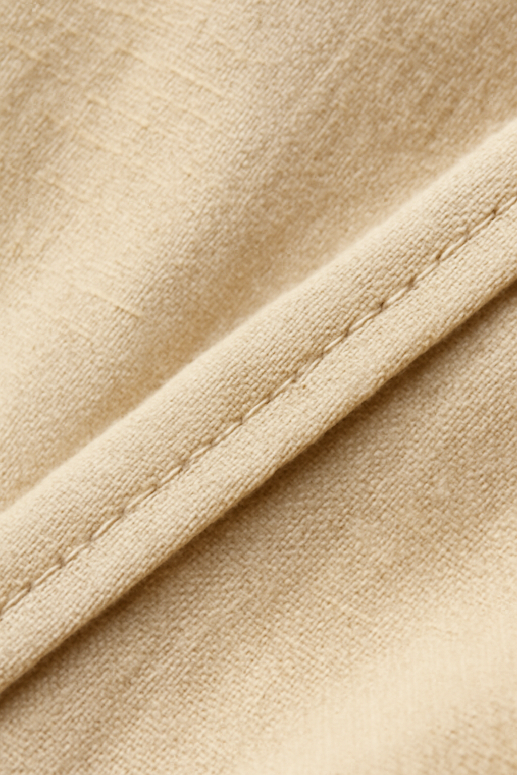 Cascais Drawstring Linen Pleated Trousers