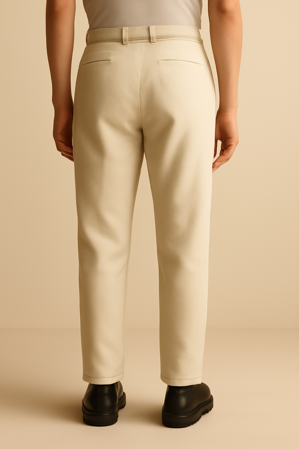 Cascais Drawstring Linen Pleated Trousers