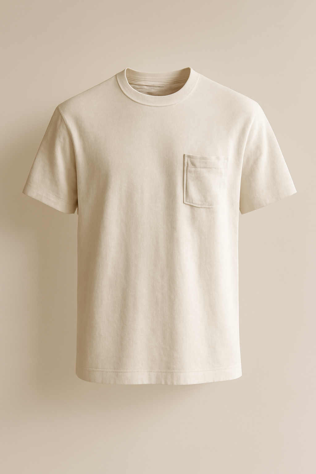 Cascais Relaxed Cotton Pocket Tee