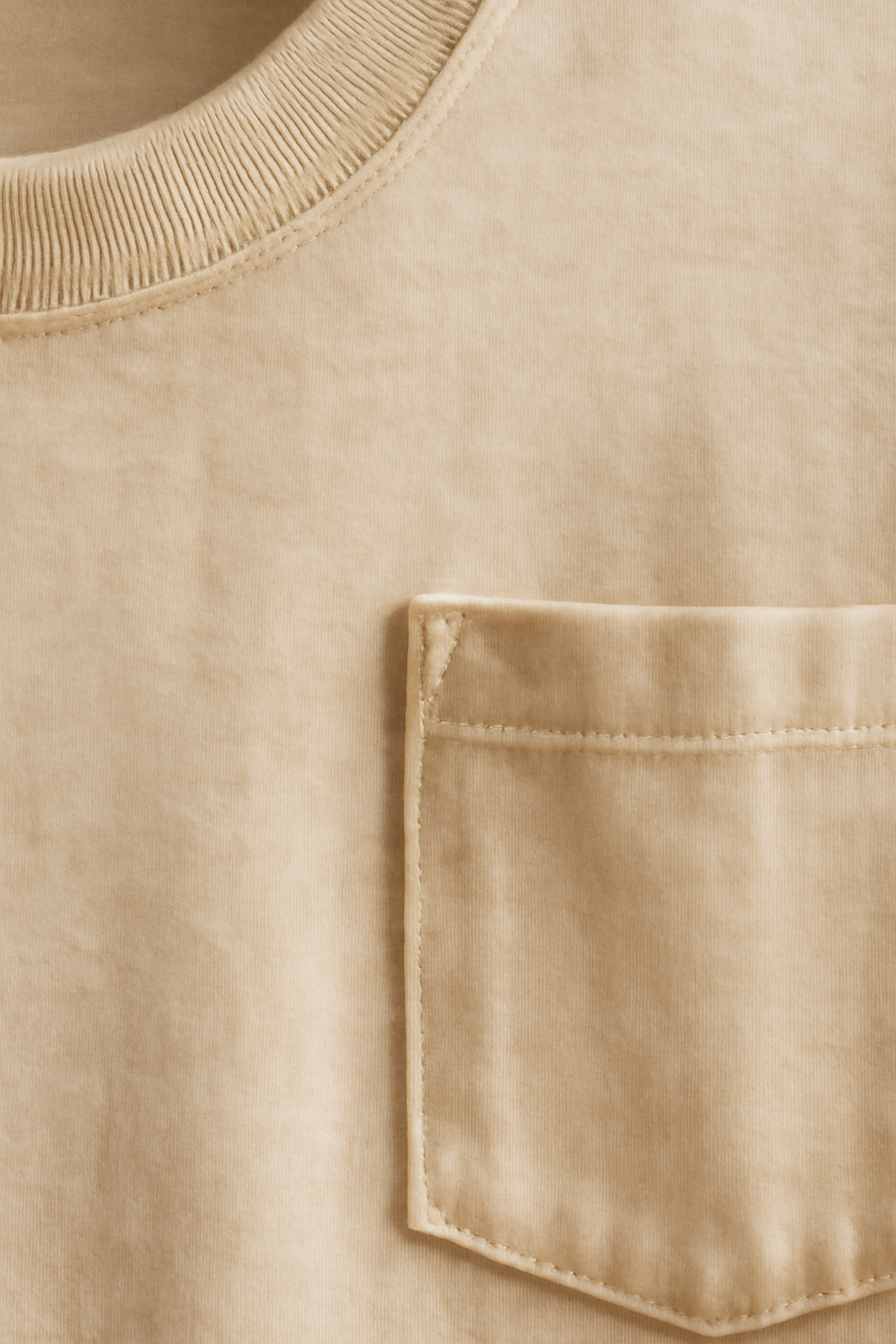 Cascais Relaxed Cotton Pocket Tee