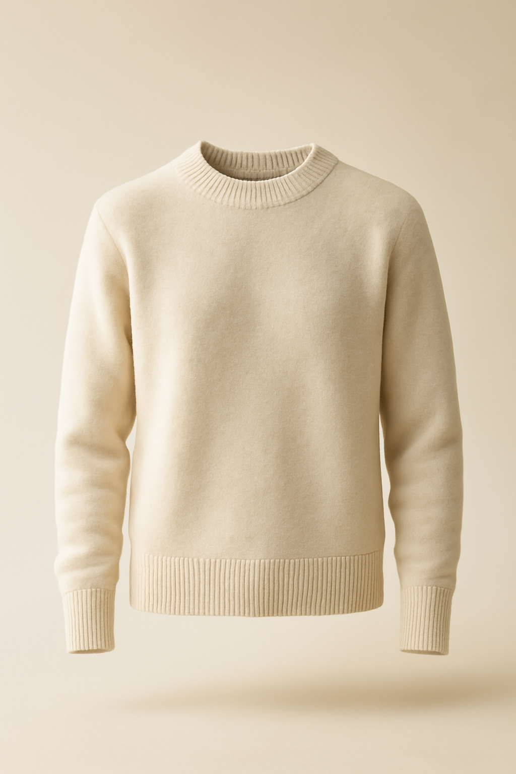 Cascais Ribbed Merino Crewneck Sweater