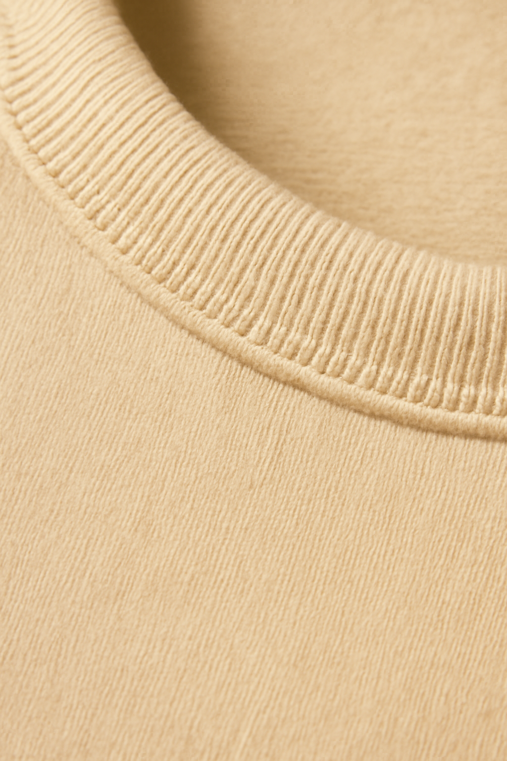 Cascais Ribbed Organic Crewneck Sweater